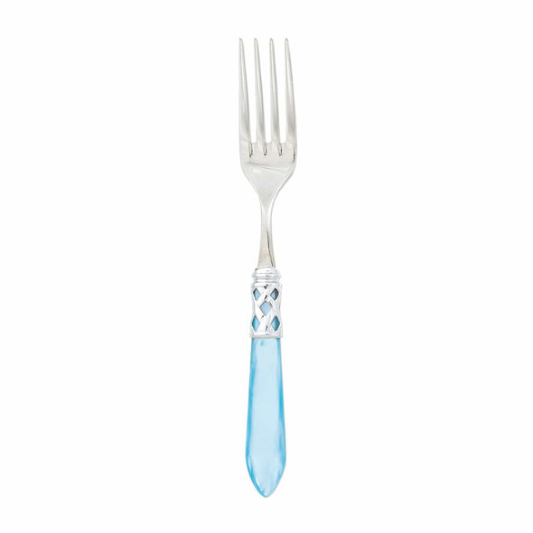 Aladdin Brilliant Serving Fork Tabletop Vietri Light BLue  