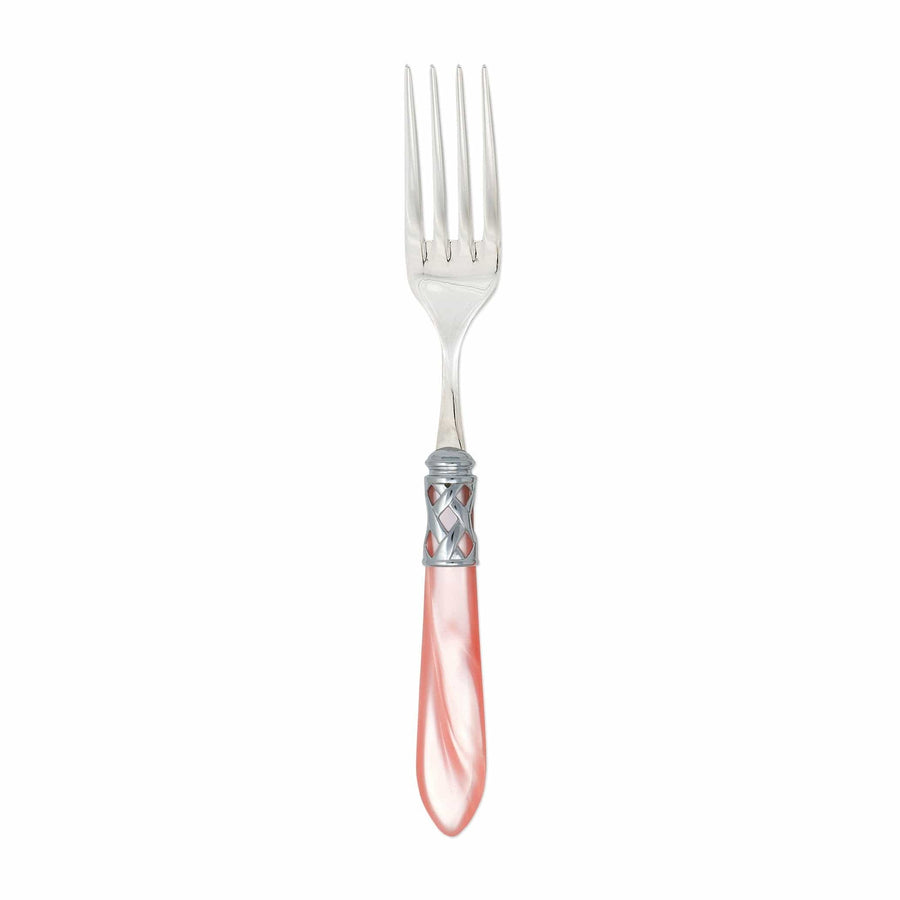 Aladdin Brilliant Serving Fork Tabletop Vietri Light Pink  