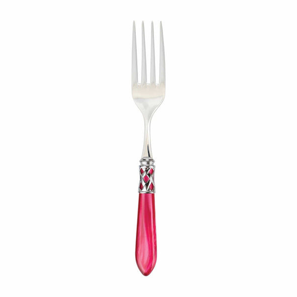 Aladdin Brilliant Serving Fork Tabletop Vietri Raspberry  