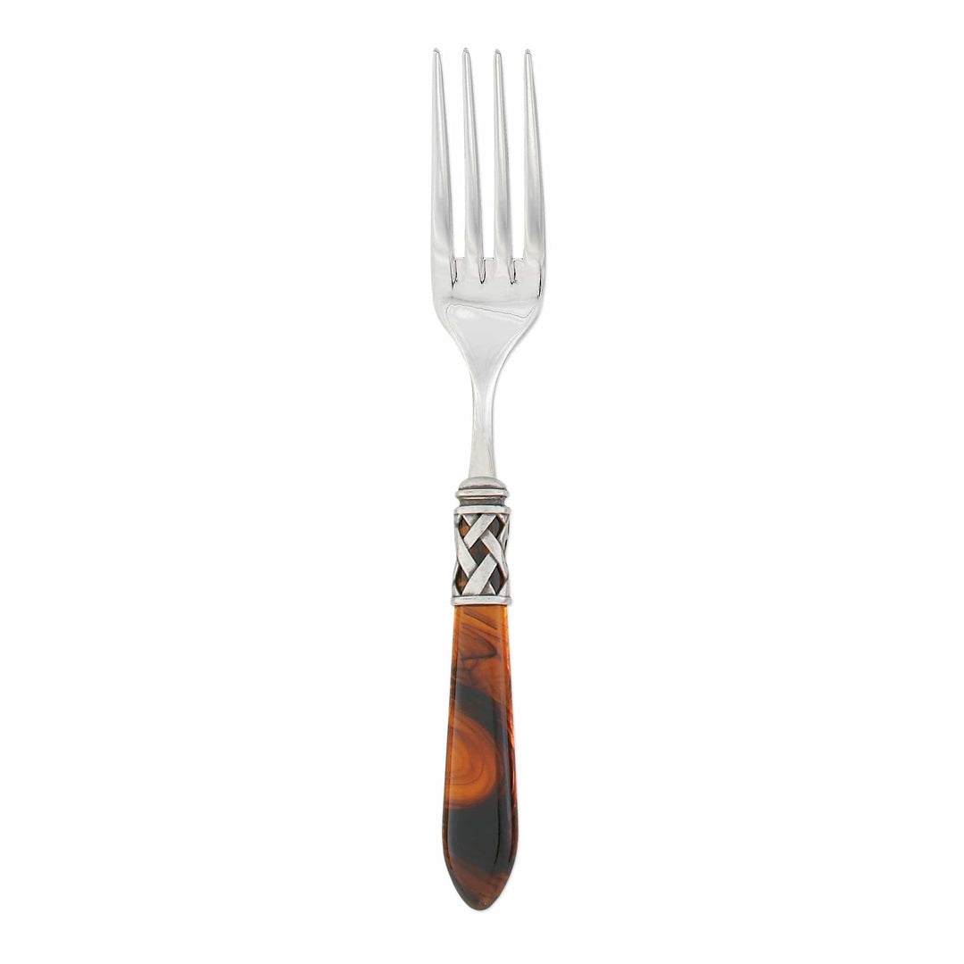 Aladdin Antique Serving Fork Tabletop Vietri Tortoiseshell  