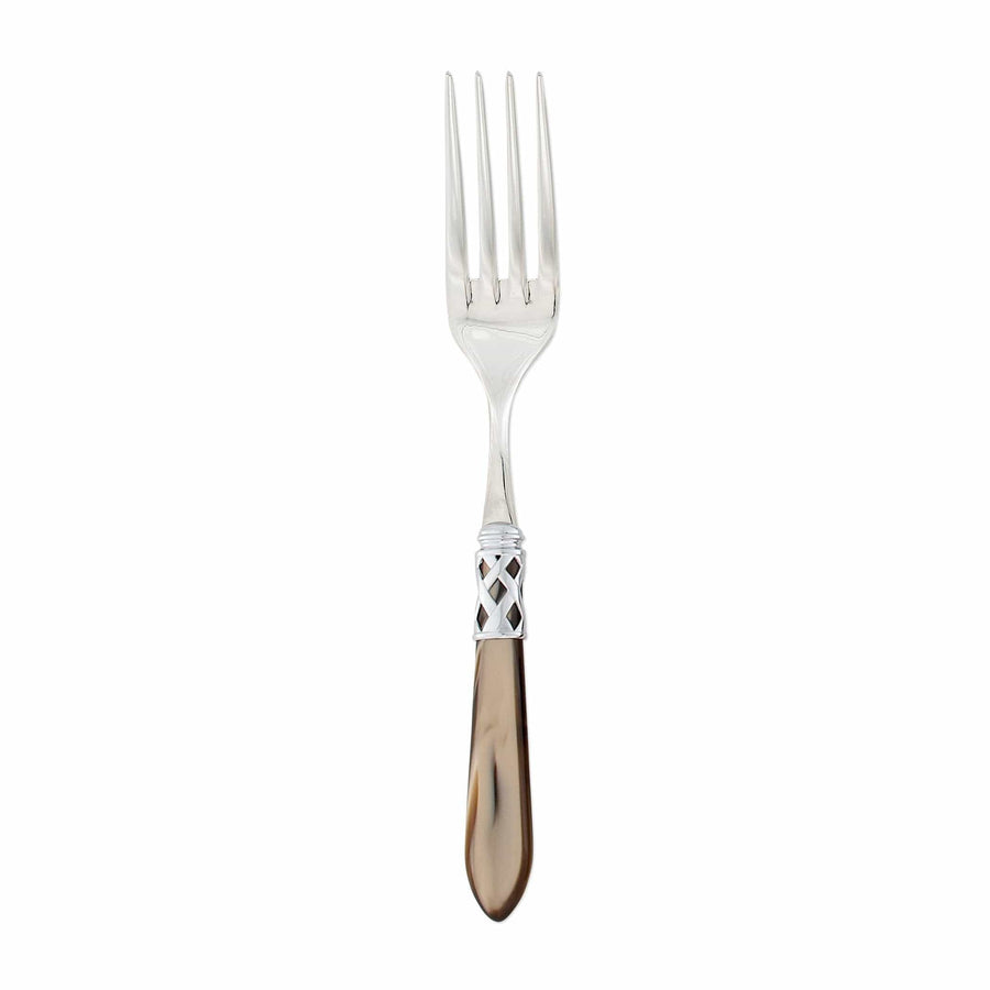 Aladdin Brilliant Serving Fork Tabletop Vietri Taupe  