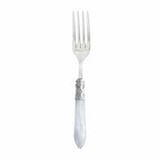 Aladdin Brilliant Serving Fork Tabletop Vietri White  