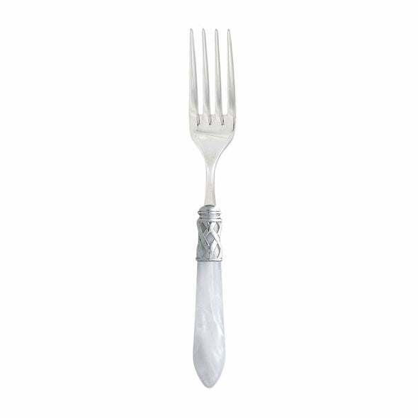 Aladdin Brilliant Serving Fork Tabletop Vietri White  
