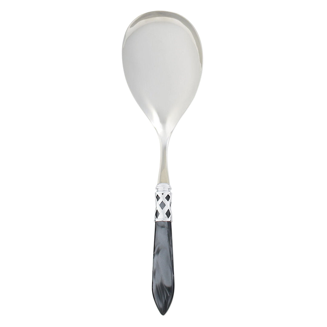 Aladdin Brilliant Serving Spoon Tabletop Vietri Charcoal  