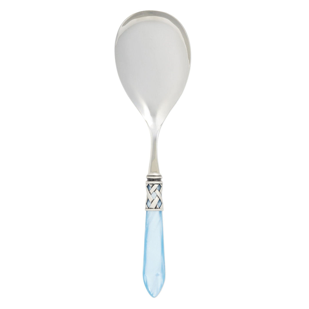Aladdin Antique Serving Spoon Tabletop Vietri Light Blue  