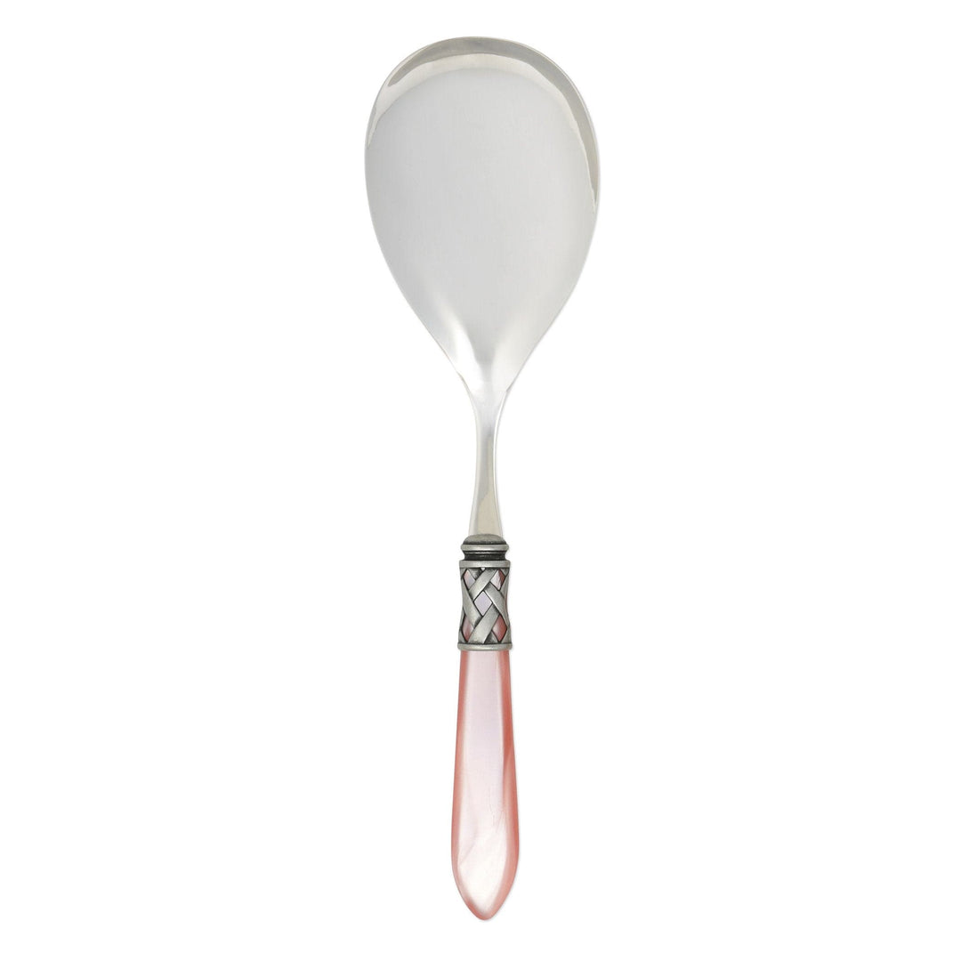Aladdin Antique Serving Spoon Tabletop Vietri Light Pink  