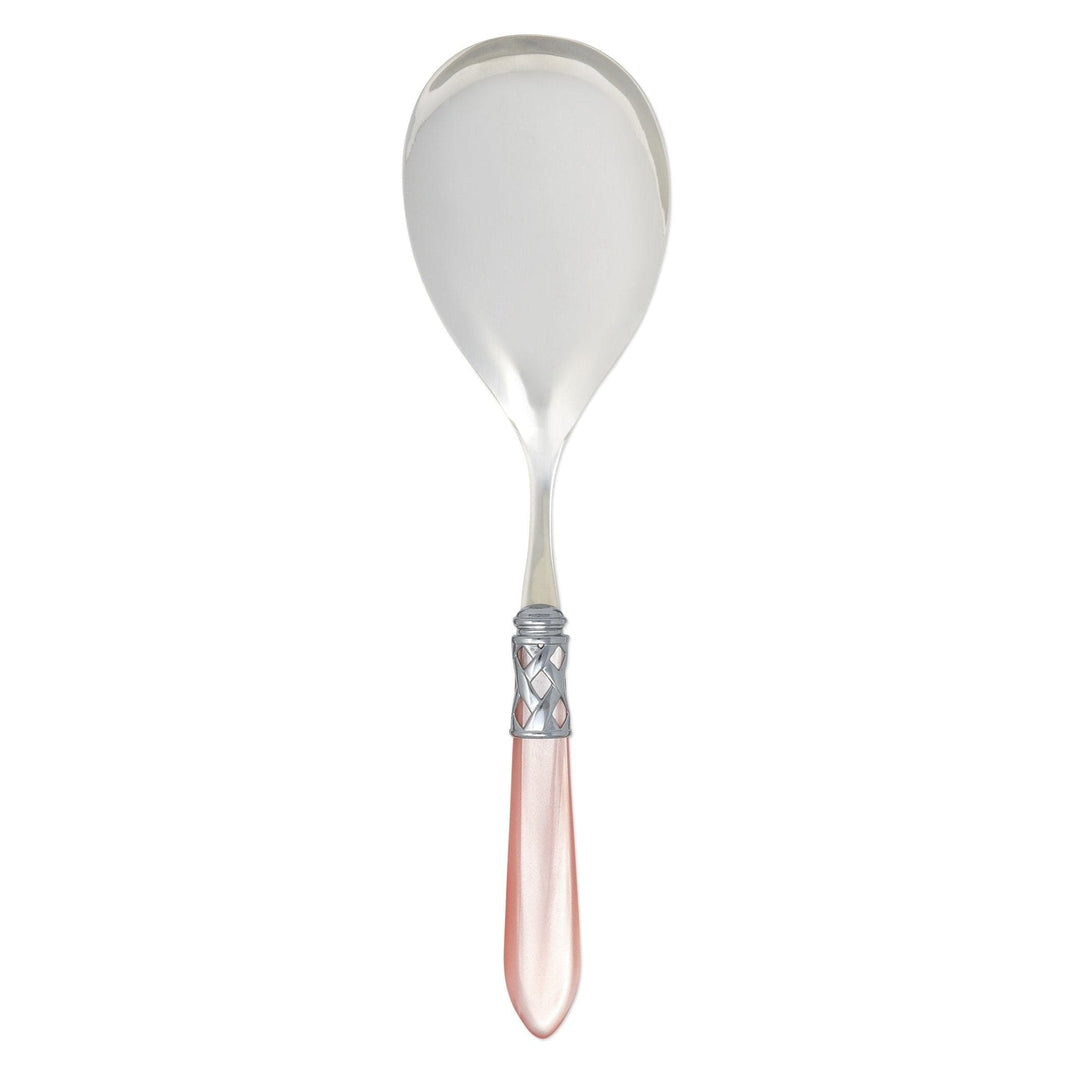 Aladdin Brilliant Serving Spoon Tabletop Vietri Light Pink  