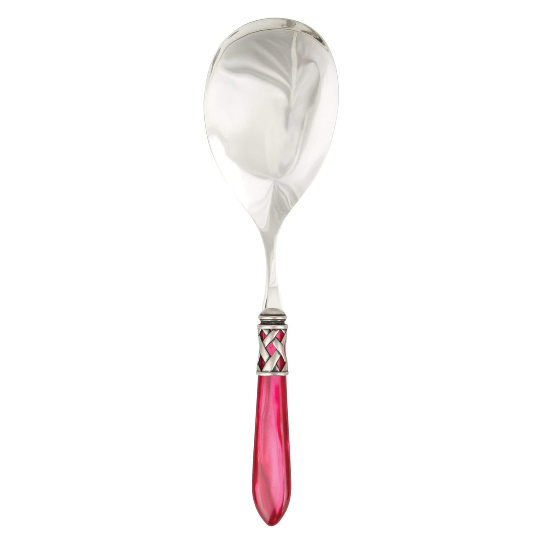 Aladdin Antique Serving Spoon Tabletop Vietri Raspberry  