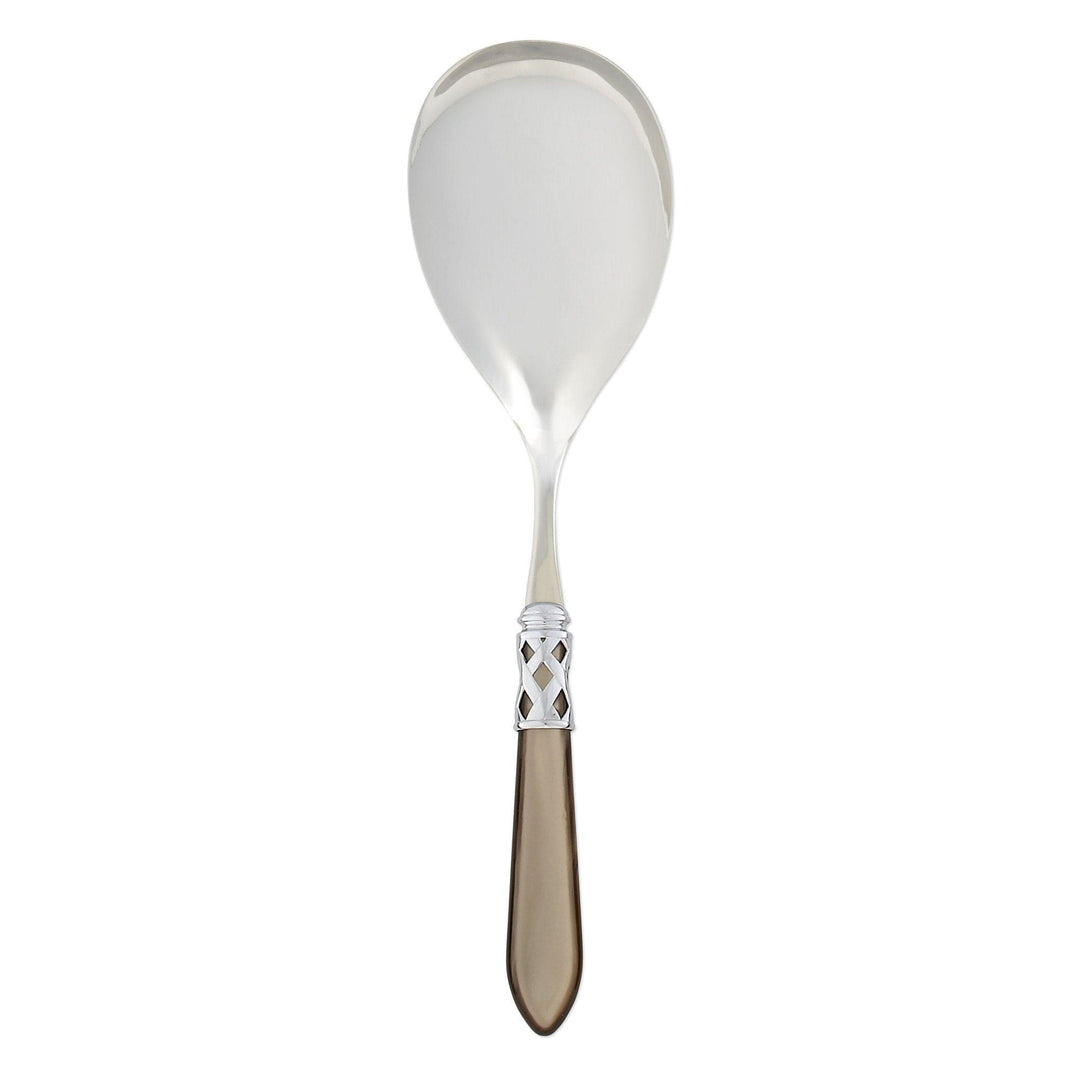 Aladdin Brilliant Serving Spoon Tabletop Vietri Taupe  