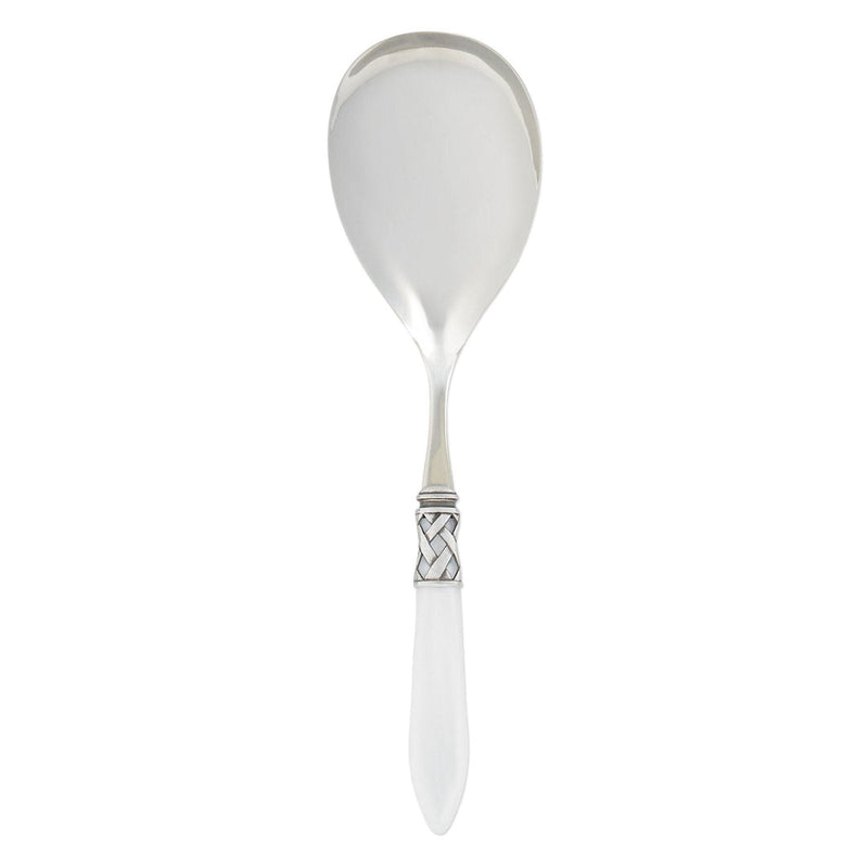 Aladdin Antique Serving Spoon Tabletop Vietri White  