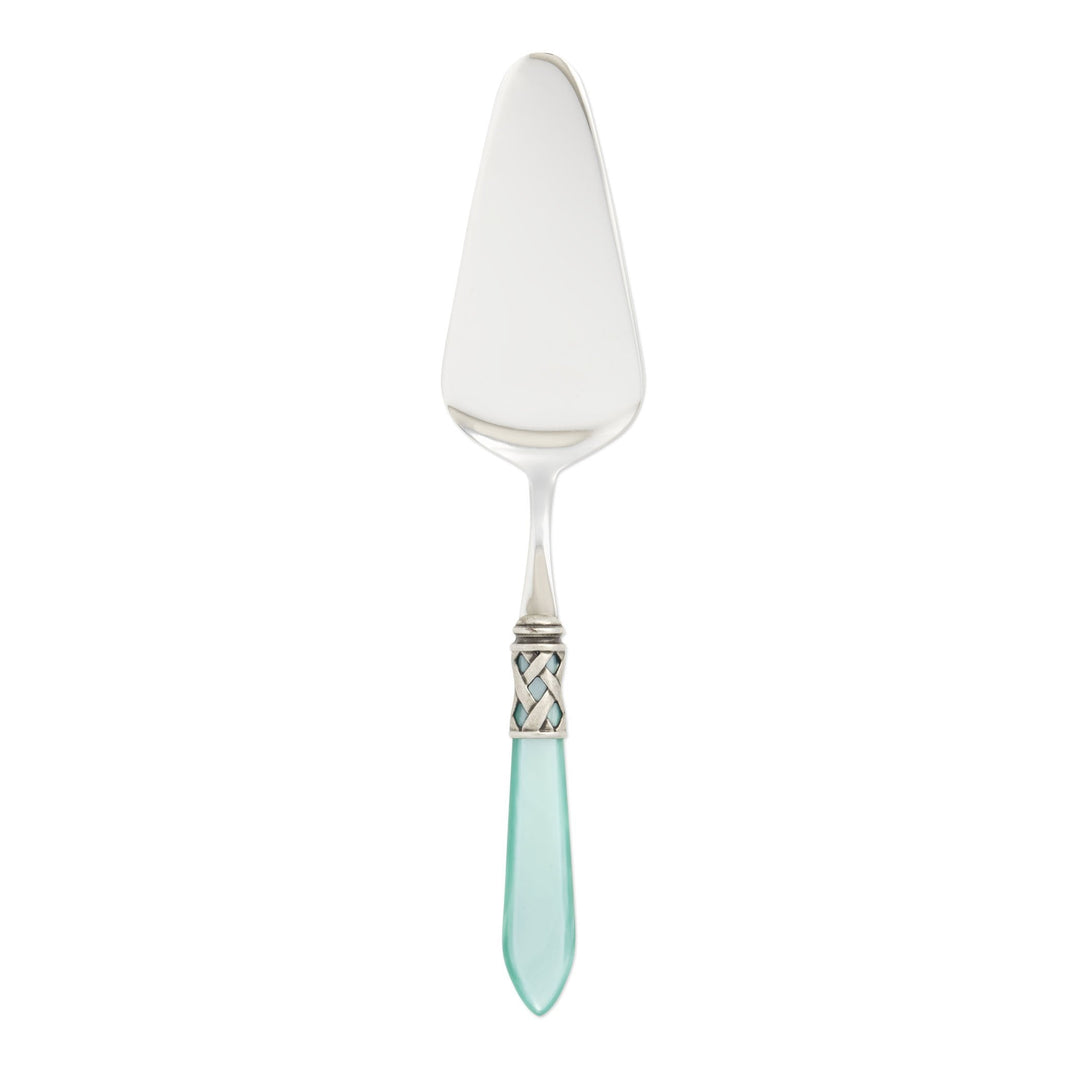 Aladdin Antique Pastry Server Tabletop Vietri Aqua  