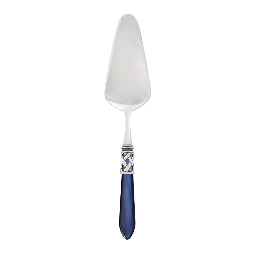 Aladdin Antique Pastry Server Tabletop Vietri Blue  