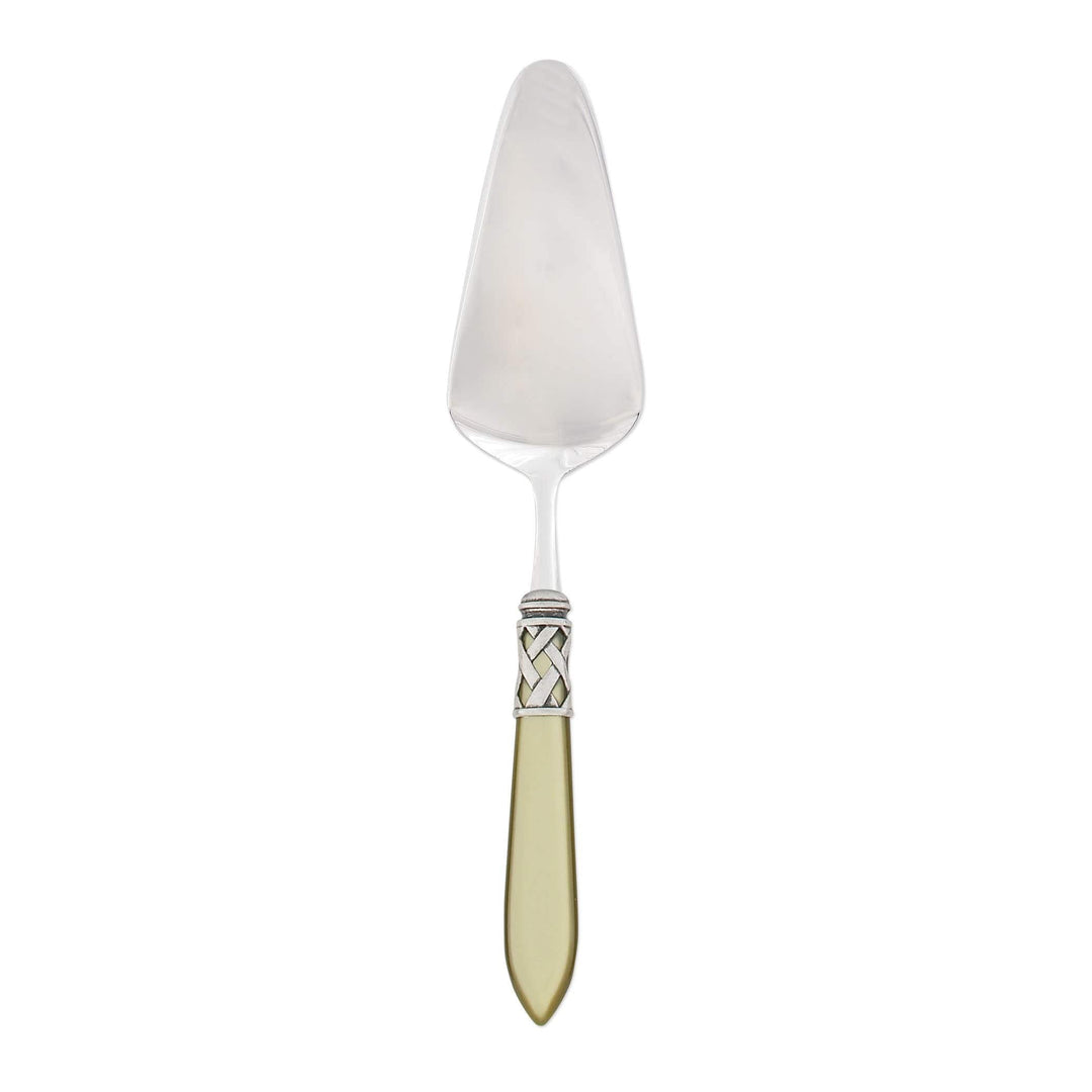 Aladdin Antique Pastry Server Tabletop Vietri Chartreuse  
