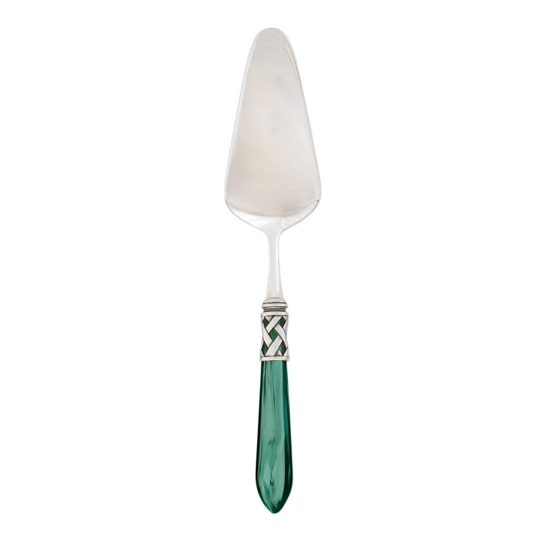 Aladdin Antique Pastry Server Tabletop Vietri Green  