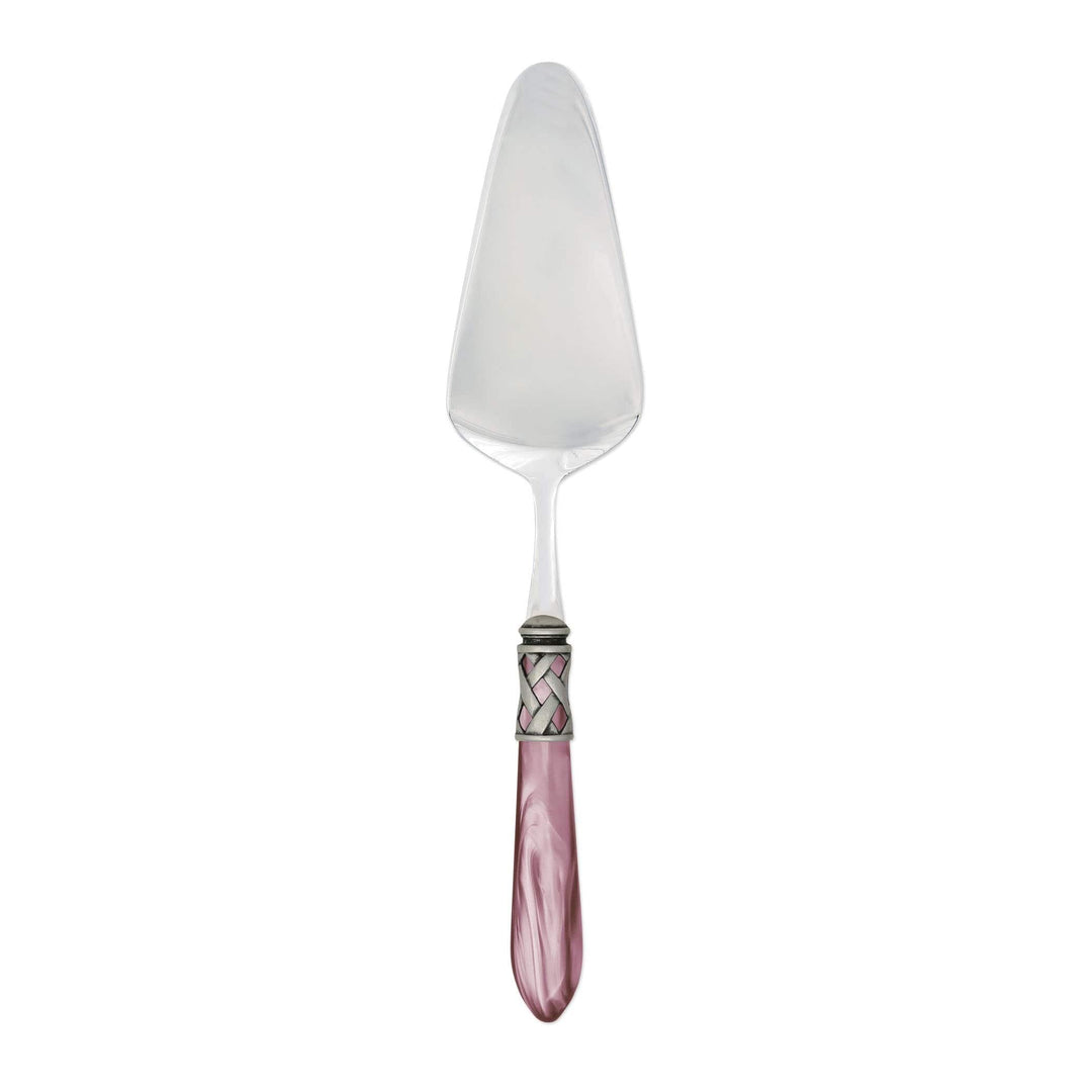 Aladdin Antique Pastry Server Tabletop Vietri Lilac  