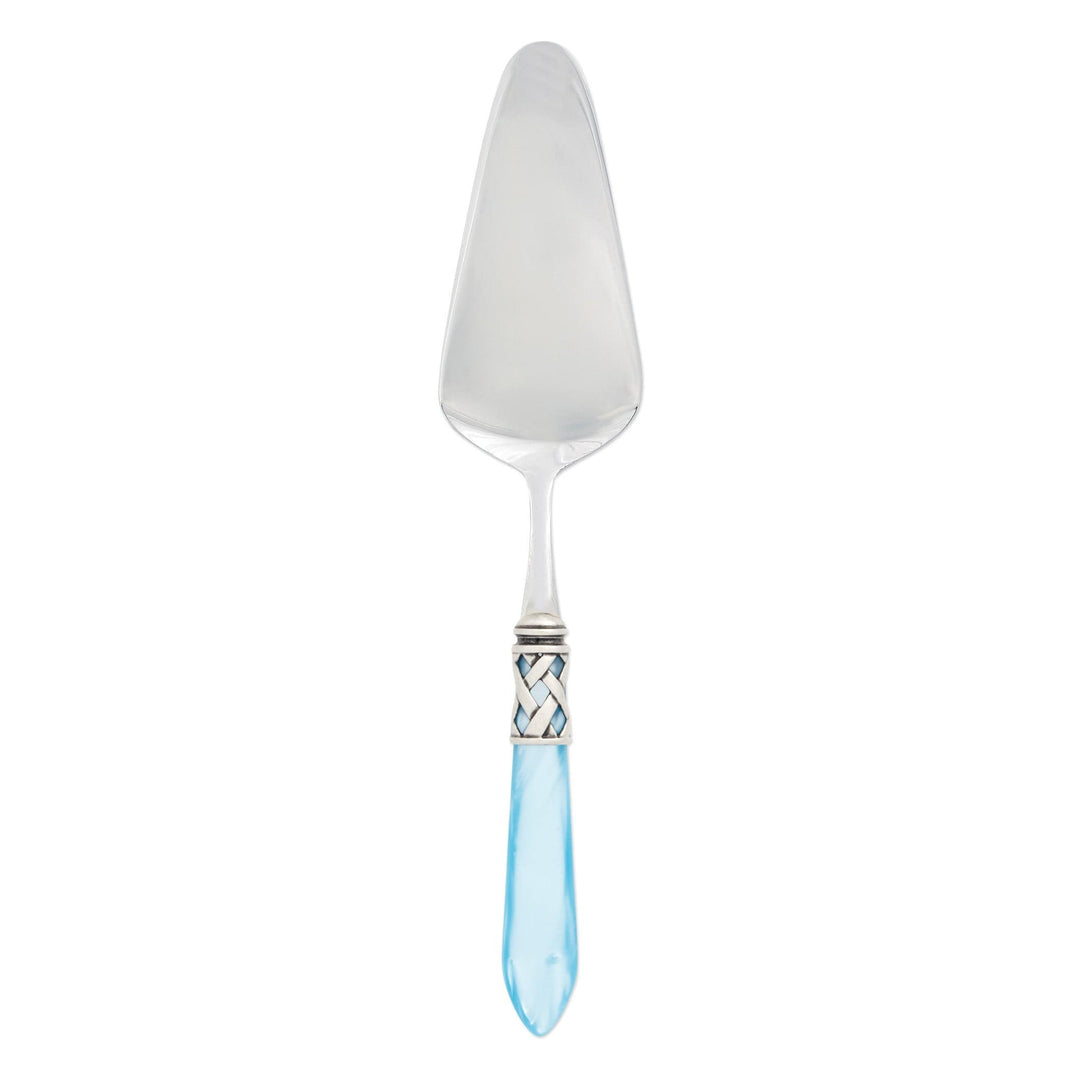 Aladdin Antique Pastry Server Tabletop Vietri Light Blue  