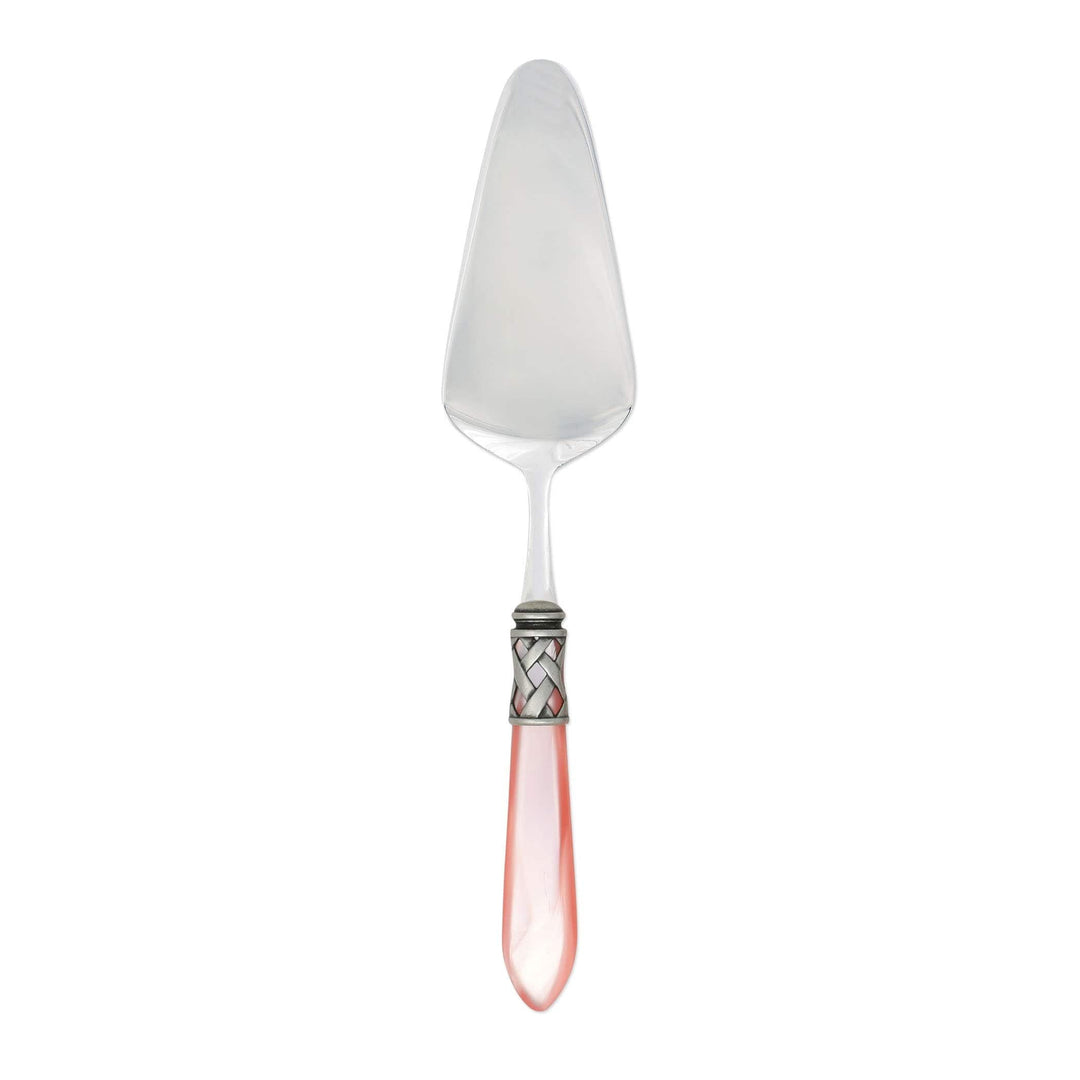 Aladdin Antique Pastry Server Tabletop Vietri Light Pink  