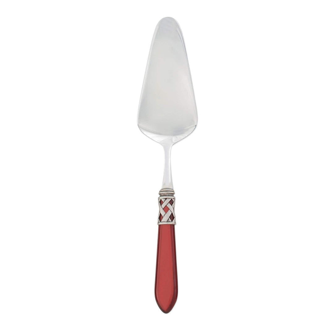 Aladdin Antique Pastry Server Tabletop Vietri Red  