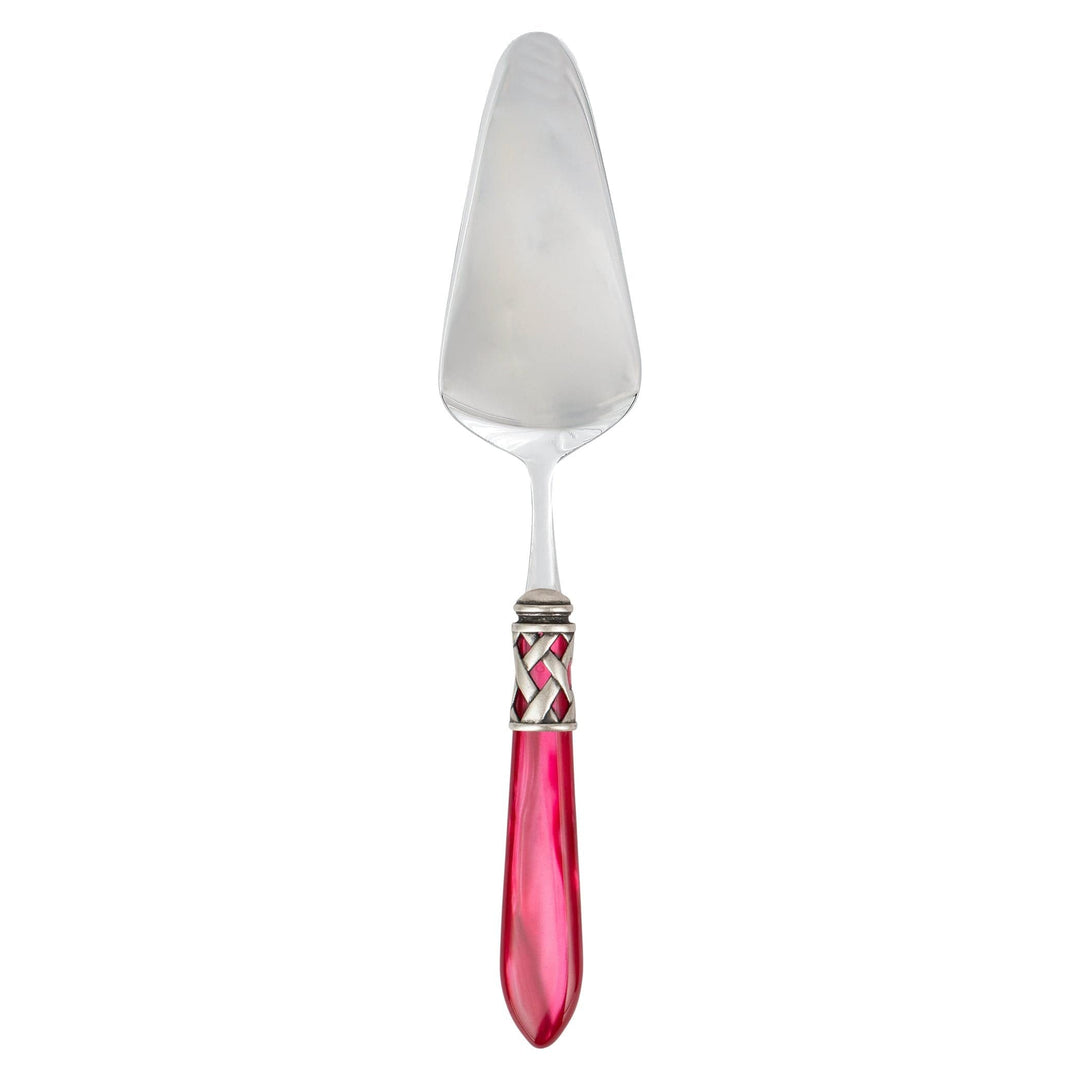 Aladdin Antique Pastry Server Tabletop Vietri Raspberry  