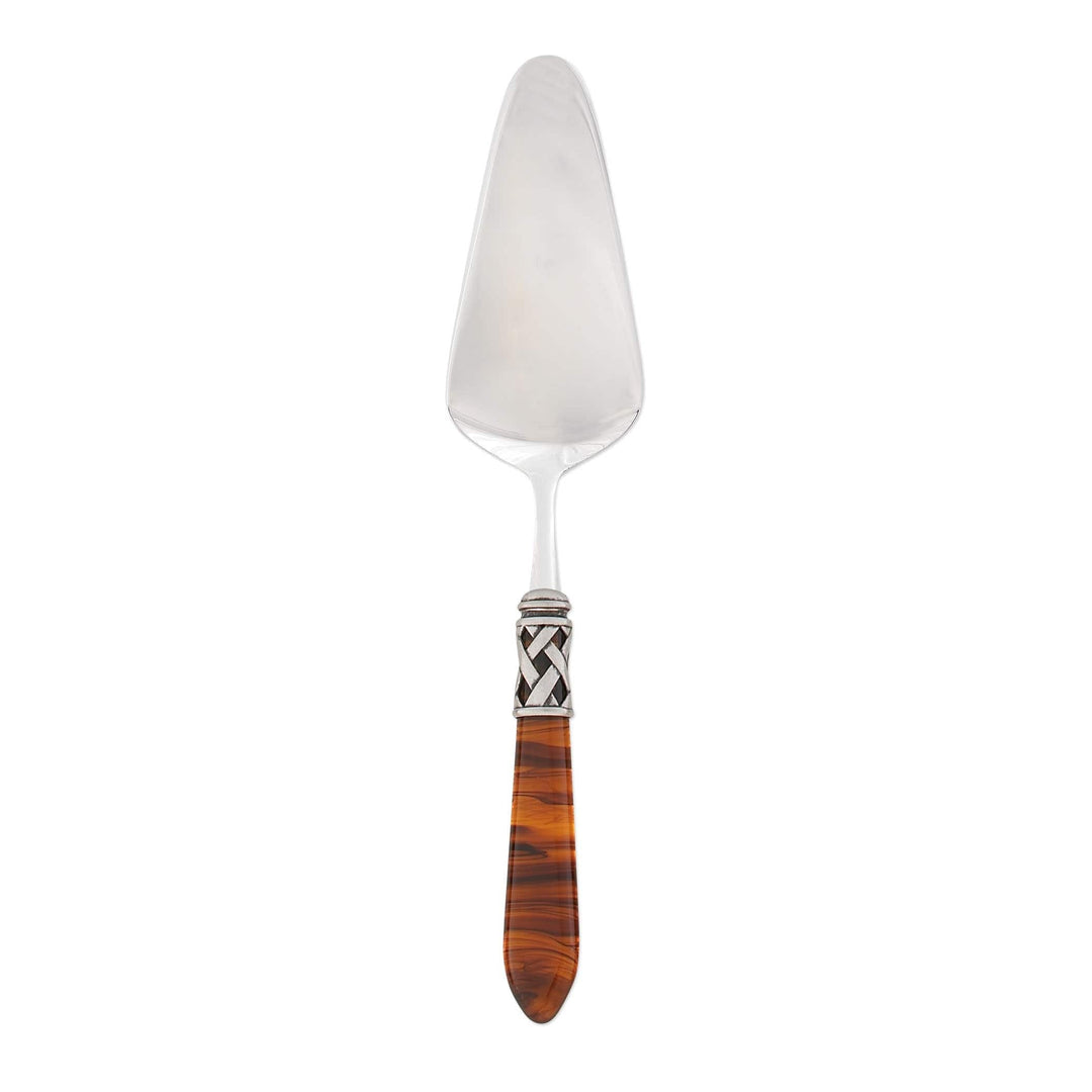 Aladdin Antique Pastry Server Tabletop Vietri Tortoiseshell  