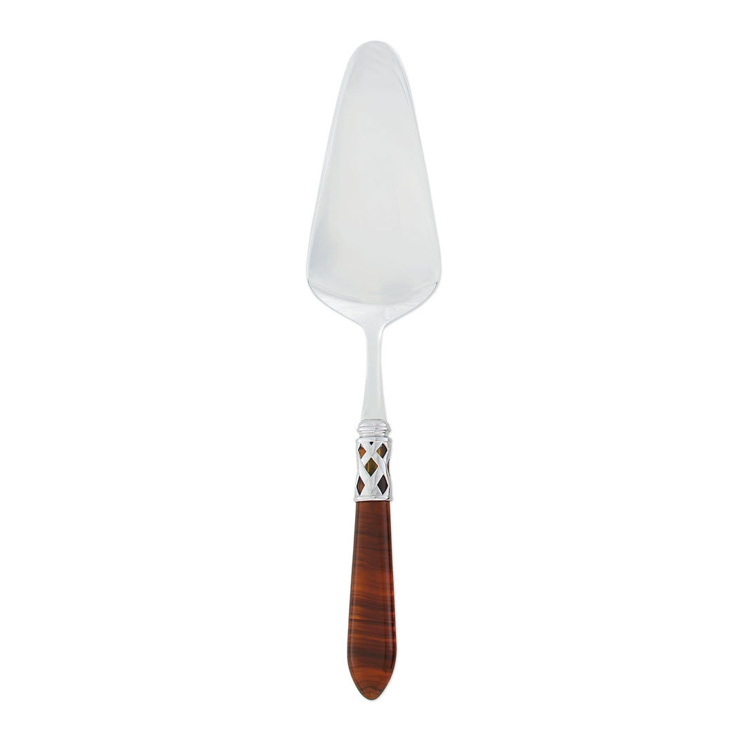 Aladdin Brilliant Pastry Server Tabletop Vietri Tortoiseshell  