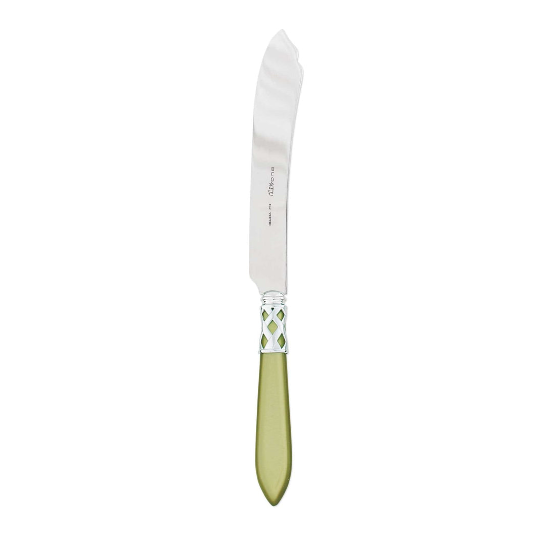 Aladdin Brilliant Cake Knife Tabletop Vietri Chartreuse  