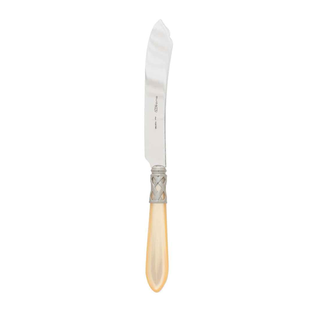 Aladdin Antique Cake Knife Tabletop Vietri Ivory  