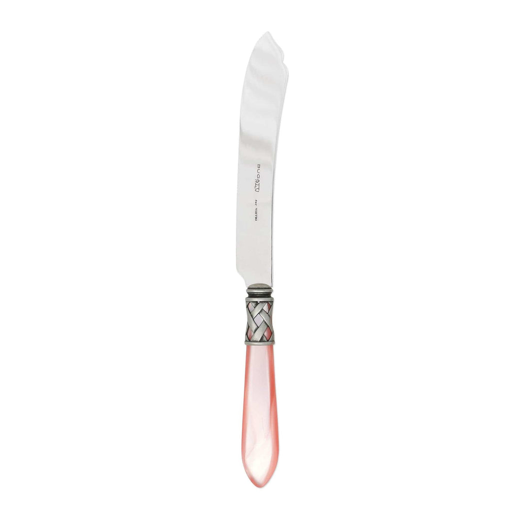 Aladdin Antique Cake Knife Tabletop Vietri Light Pink  