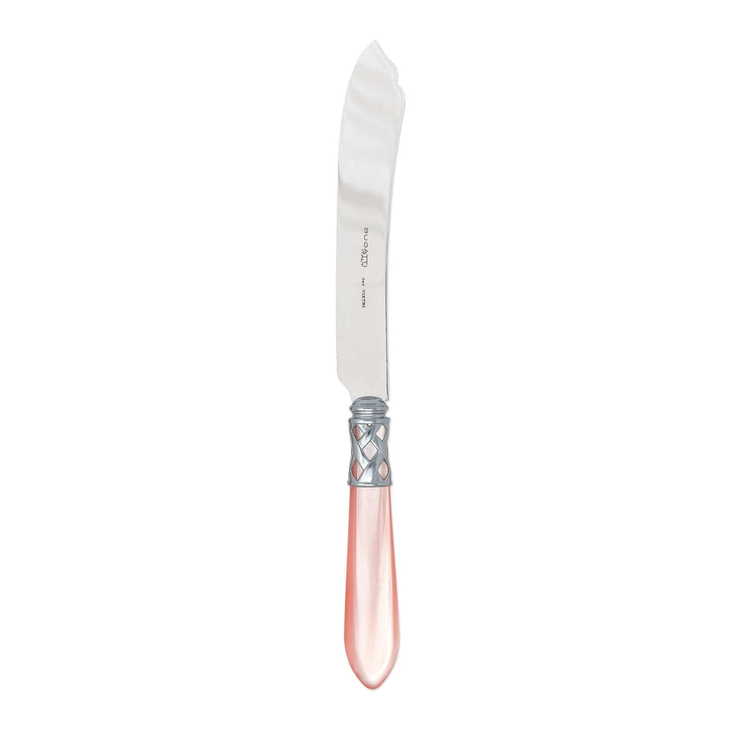 Aladdin Brilliant Cake Knife Tabletop Vietri Light Pink  
