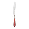 Aladdin Antique Cake Knife Tabletop Vietri Red  