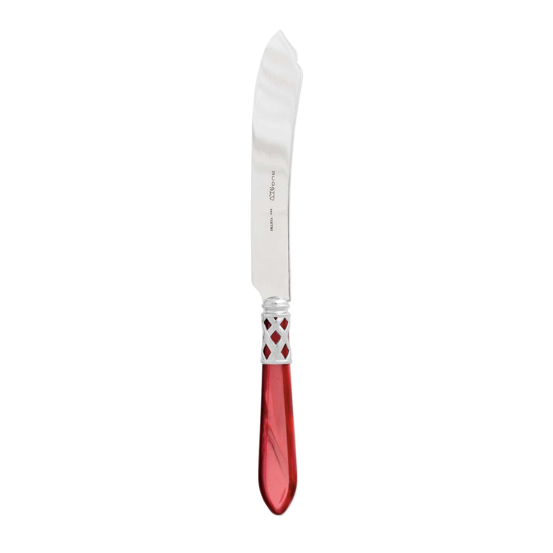 Aladdin Brilliant Cake Knife Tabletop Vietri Red  