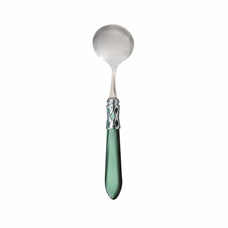 Aladdin Brilliant Sauce Ladle Tabletop Vietri Green  