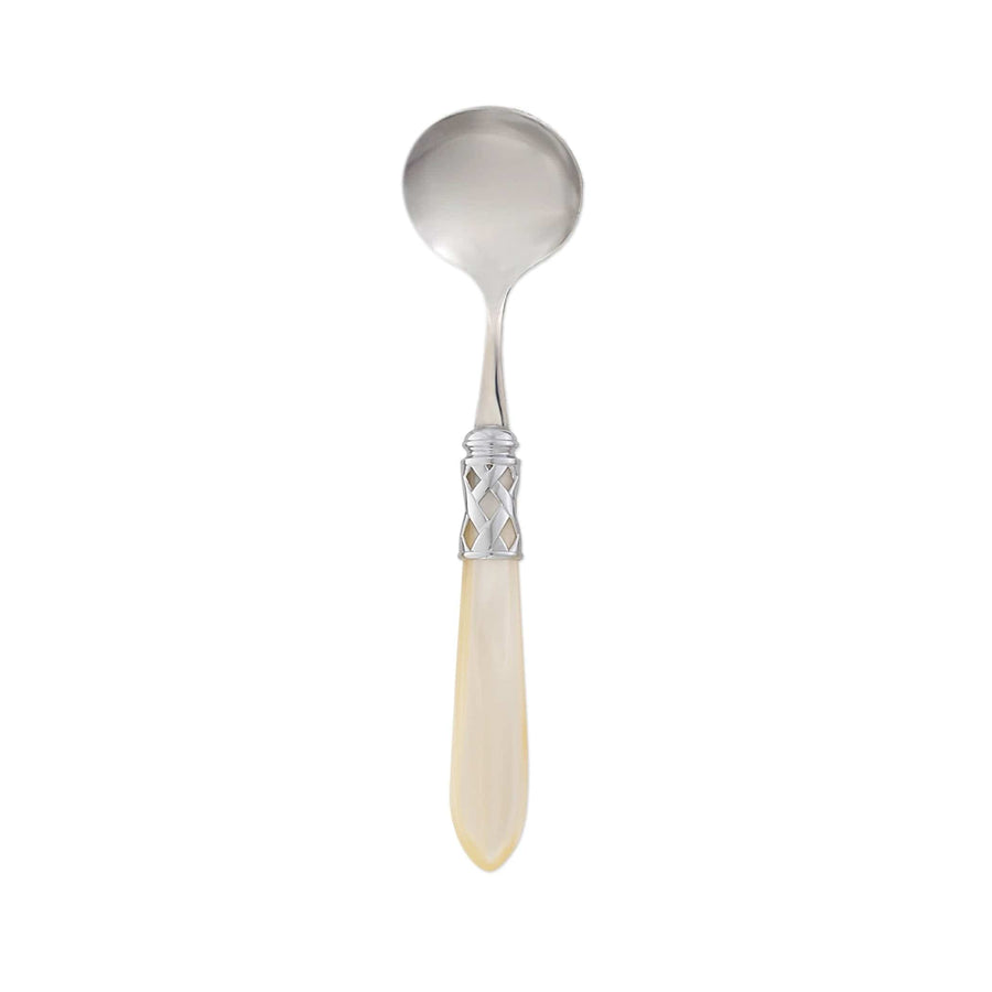Aladdin Brilliant Sauce Ladle Tabletop Vietri Ivory  