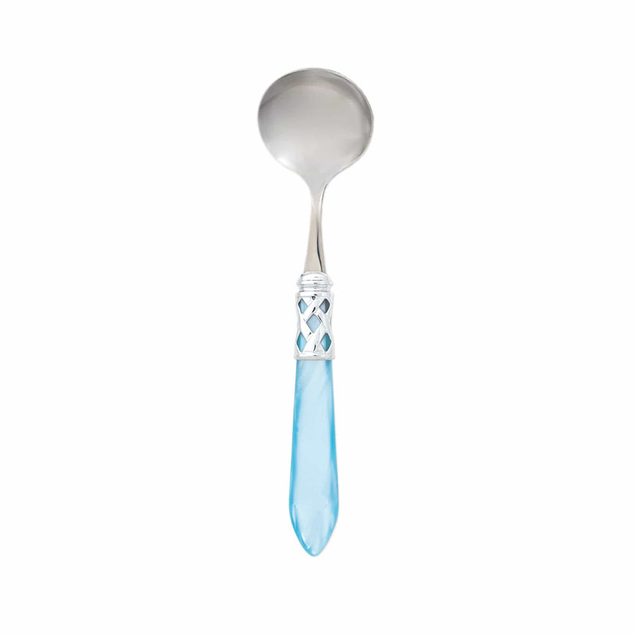 Aladdin Brilliant Sauce Ladle Tabletop Vietri Light BLue  
