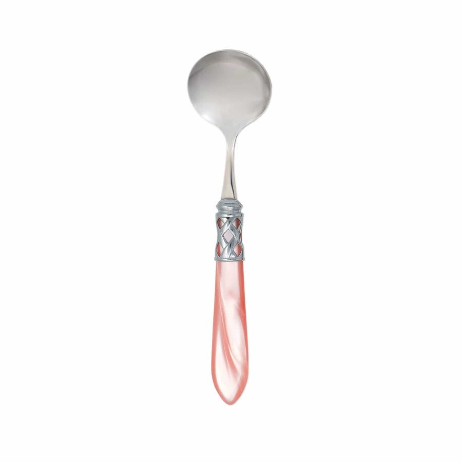 Aladdin Brilliant Sauce Ladle Tabletop Vietri Light Pink  