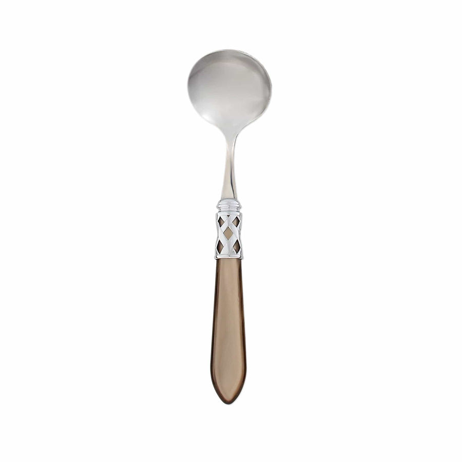 Aladdin Brilliant Sauce Ladle Tabletop Vietri Taupe  