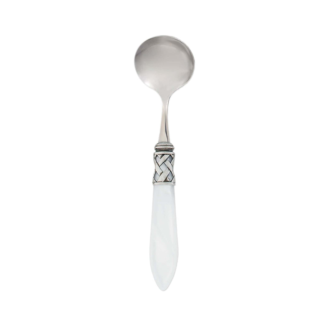 Aladdin Antique Sauce Ladle Tabletop Vietri White  