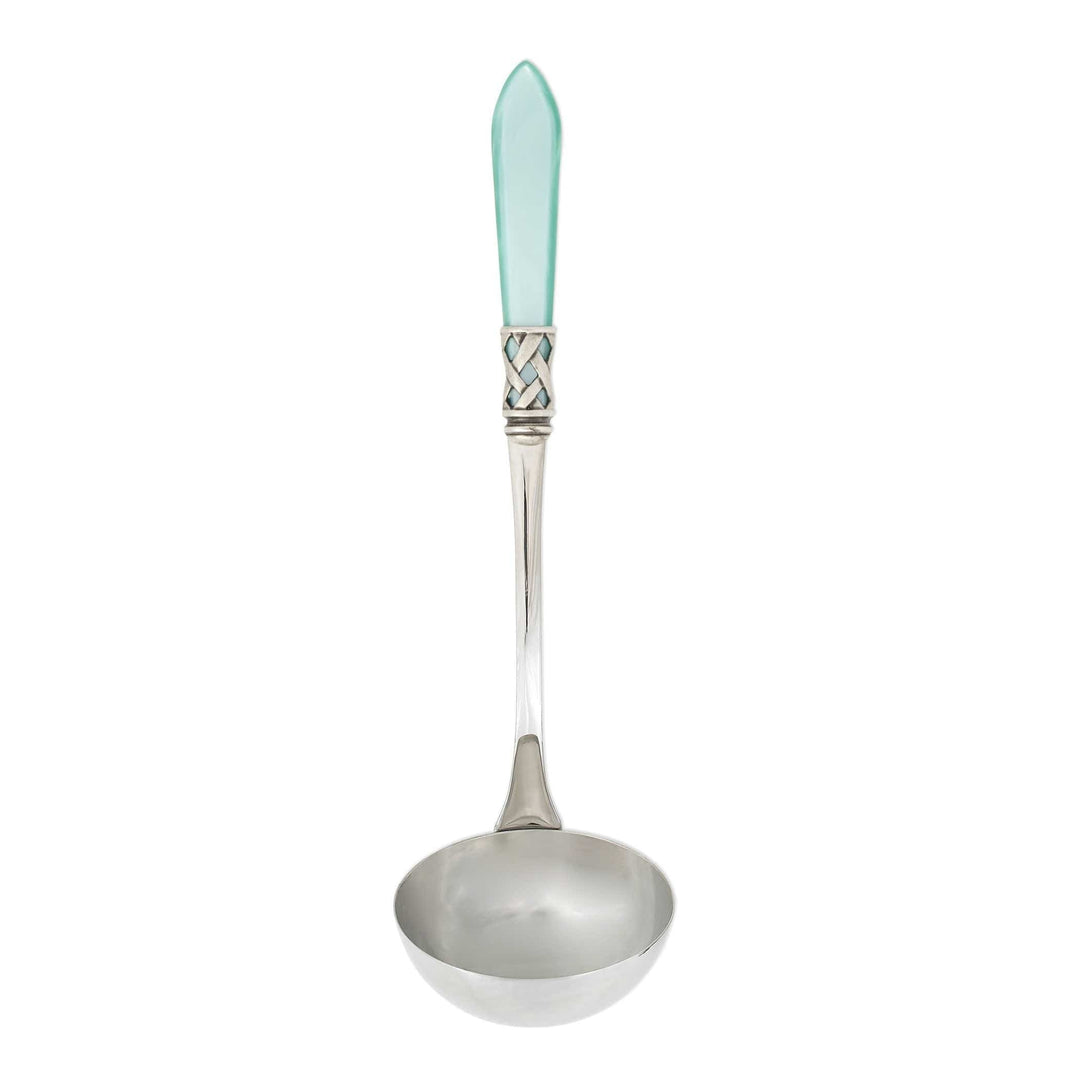 Aladdin Antique Soup Ladle Tabletop Vietri Aqua  