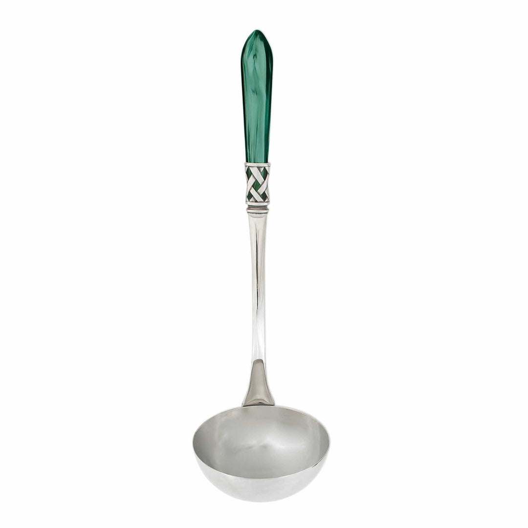 Aladdin Antique Soup Ladle Tabletop Vietri Green  