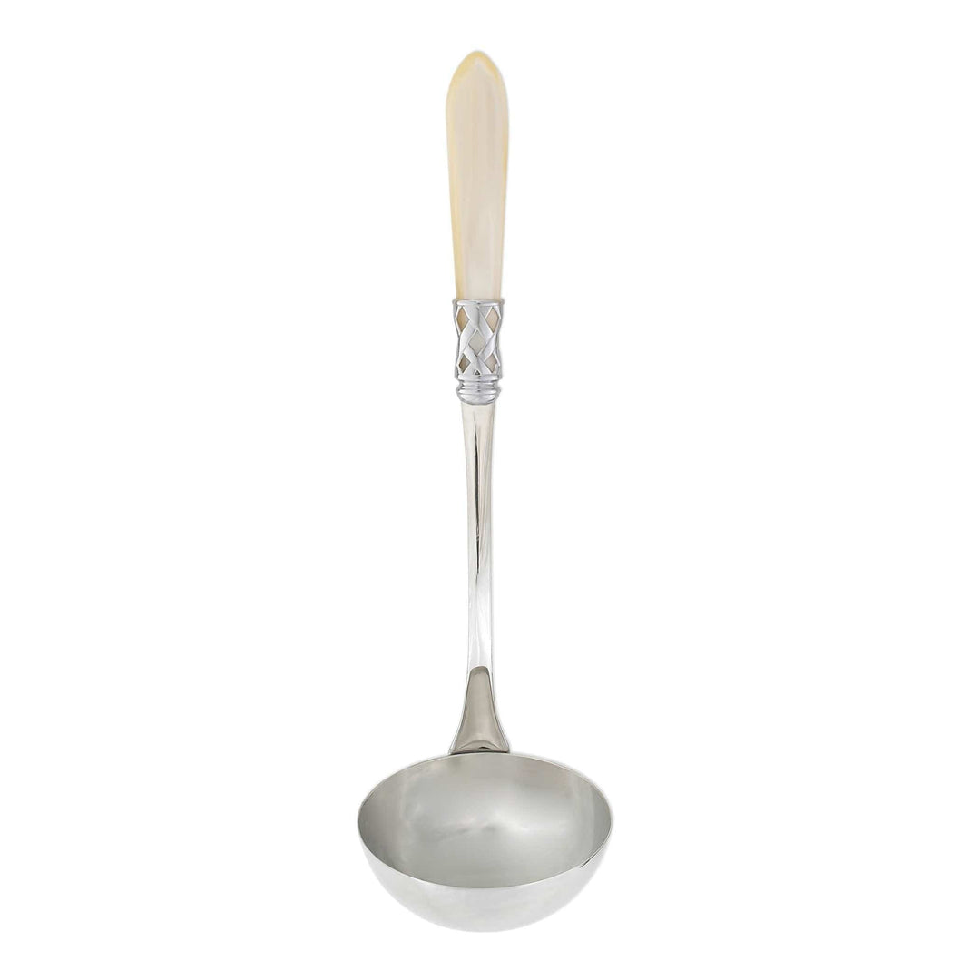 Aladdin Brilliant Soup Ladle Tabletop Vietri Ivory  