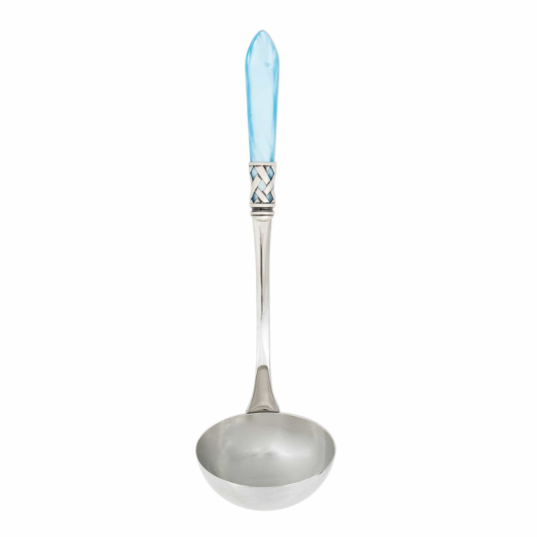 Aladdin Antique Soup Ladle Tabletop Vietri Light Blue  