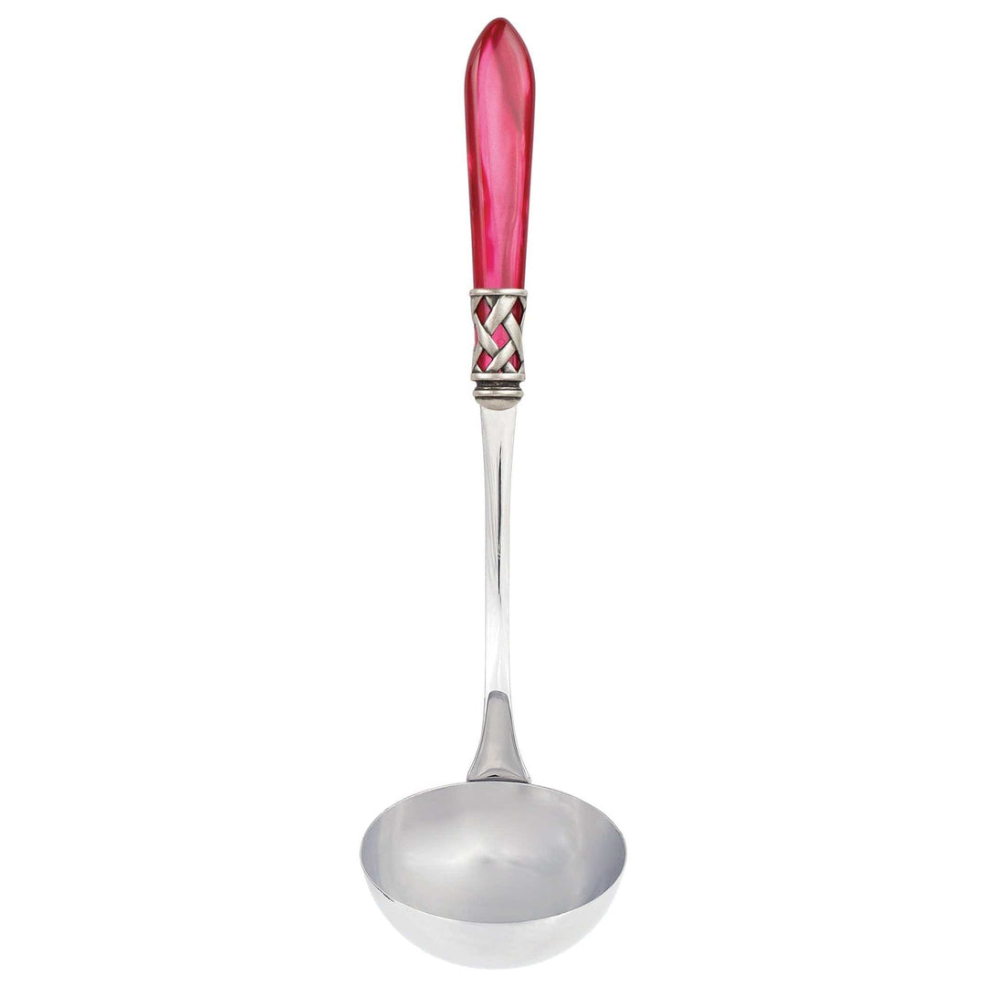 Aladdin Antique Soup Ladle Tabletop Vietri Raspberry  