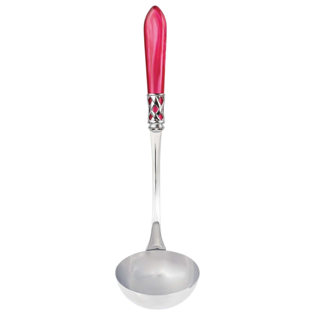 Aladdin Brilliant Soup Ladle Tabletop Vietri Raspberry  