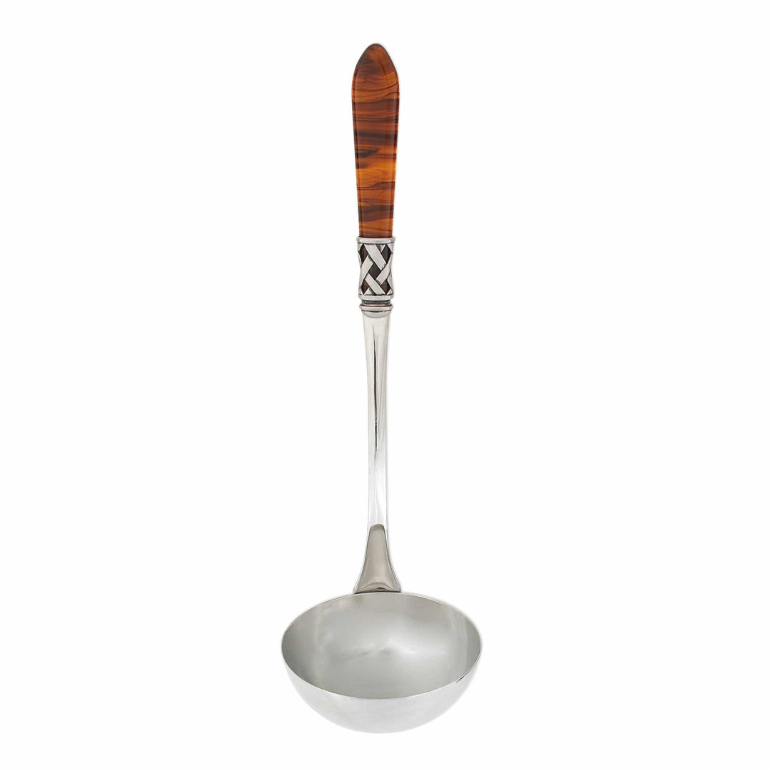 Aladdin Antique Soup Ladle Tabletop Vietri Tortoiseshell  