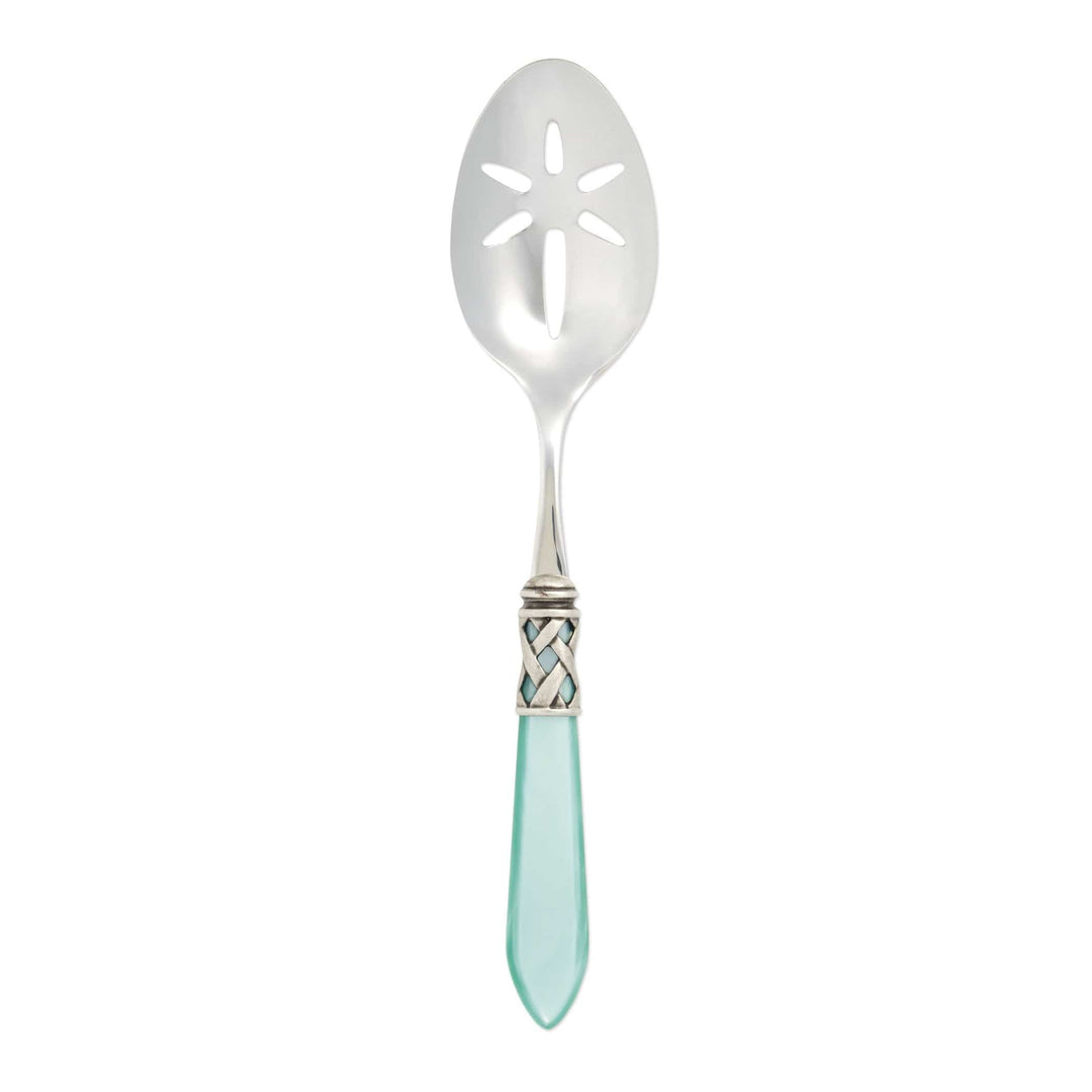 Aladdin Antique Slotted Serving Spoon Tabletop Vietri   