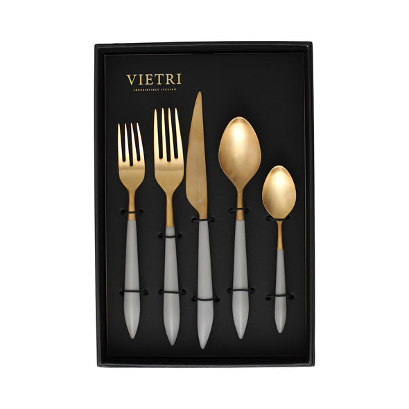 Ares Oro Five-Piece Place Setting