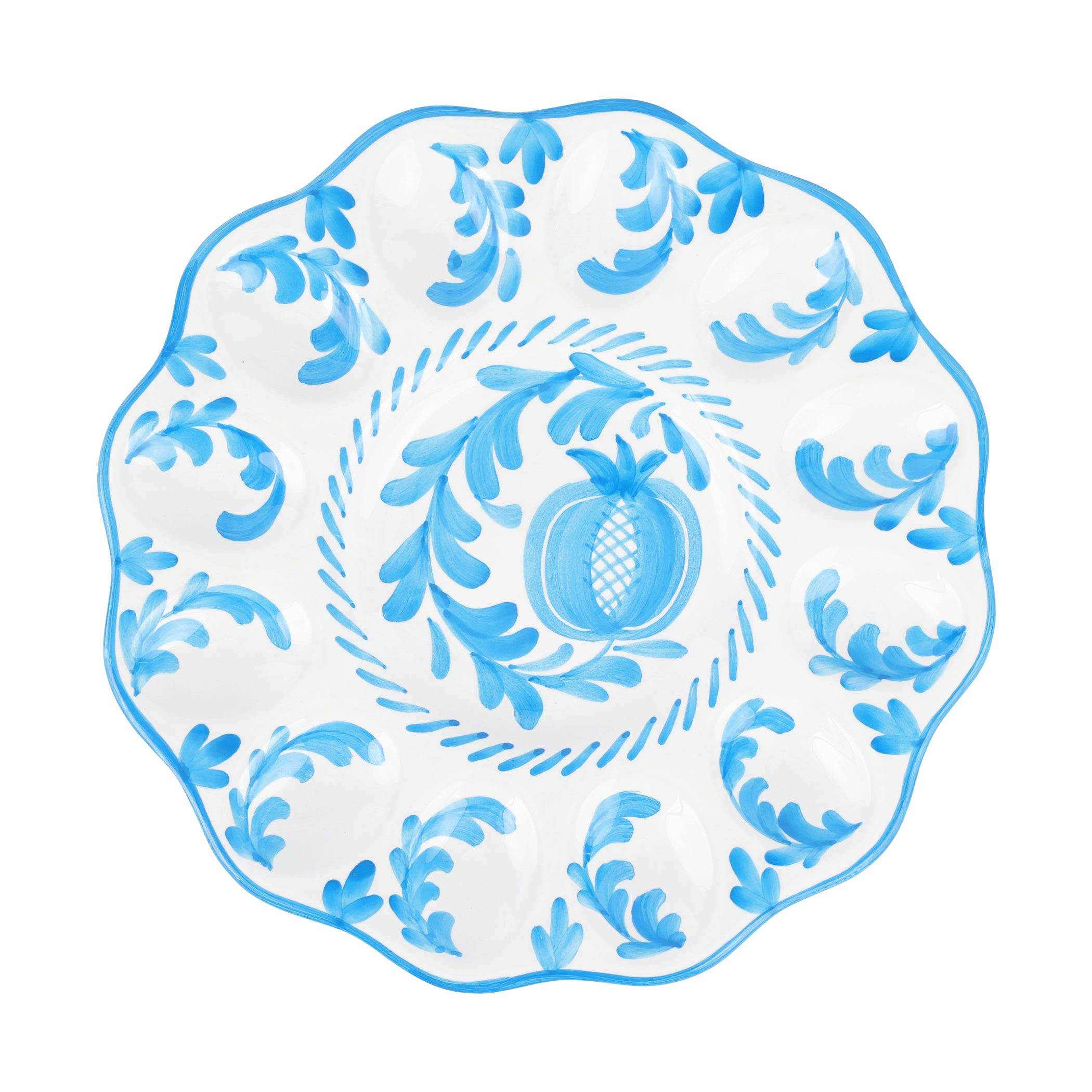Elizabeth Lamont Arezzo Egg Platter - Thumbnail 3