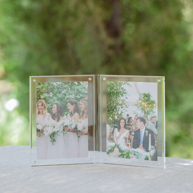 Double Magnetic Acrylic Photo Frame Picture Frames Addison Ross   