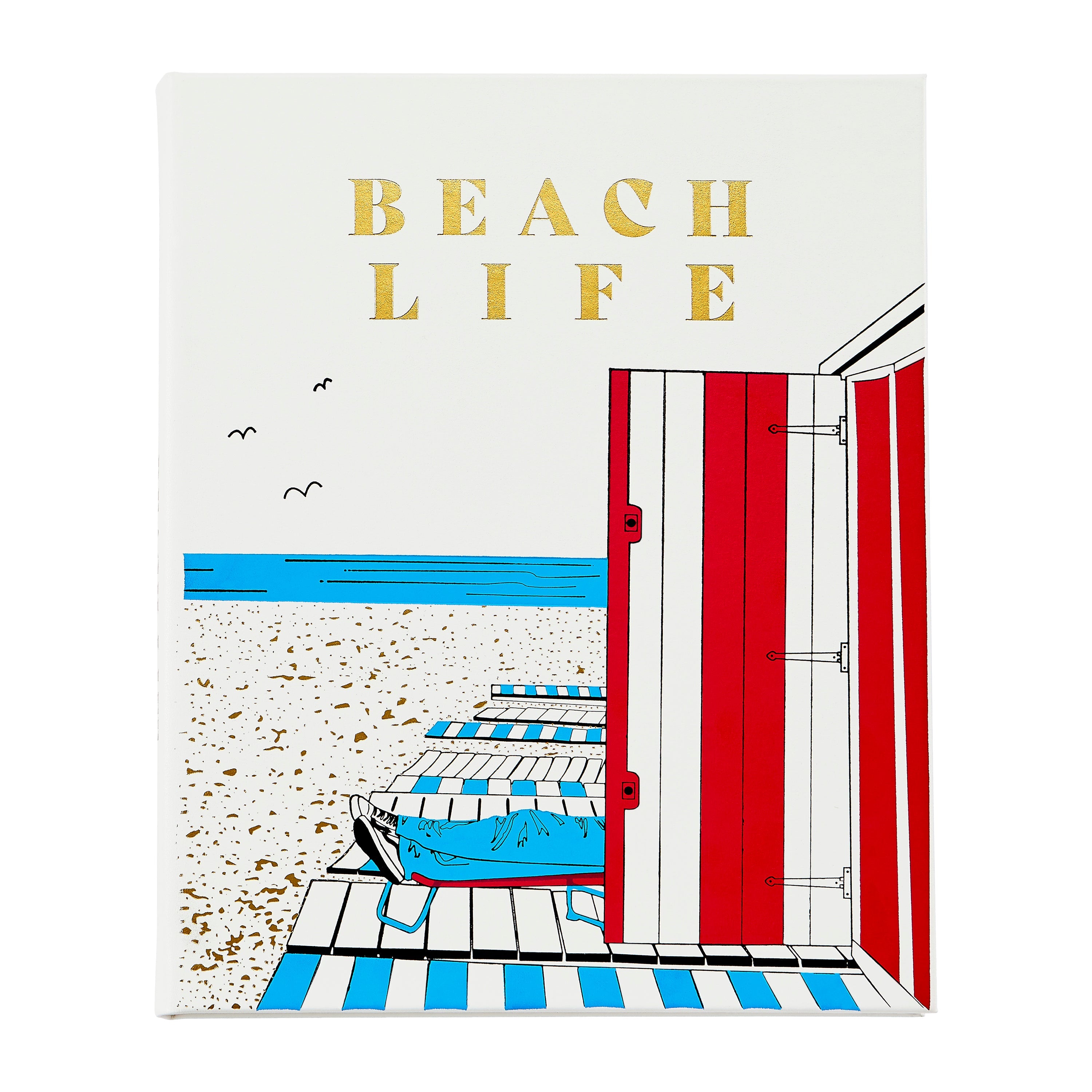 Beach Life Books Graphic Image   