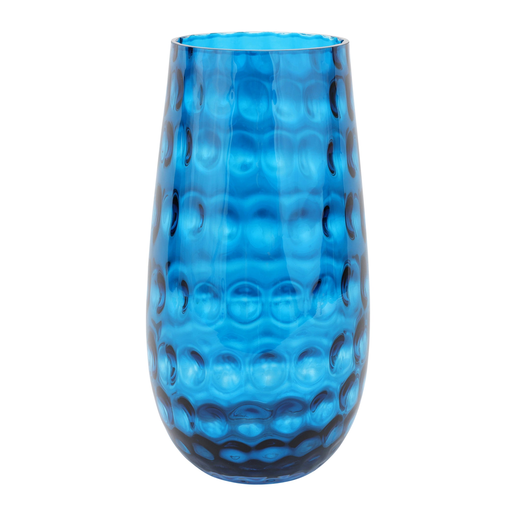 Bolla Glass Medium Pebbled Vase